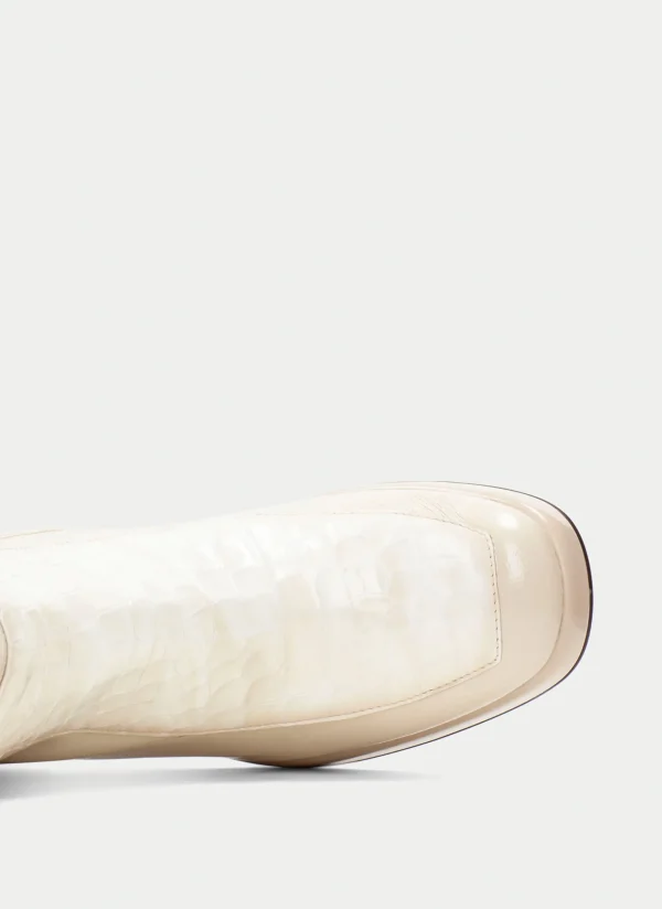 HISPANITAS Botins tokio marfil-beig