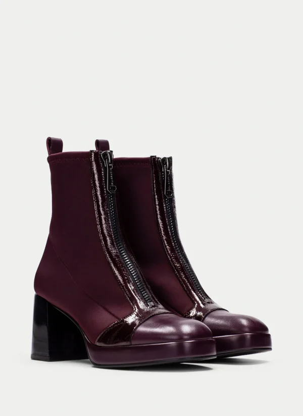 HISPANITAS Botins tokio vinho