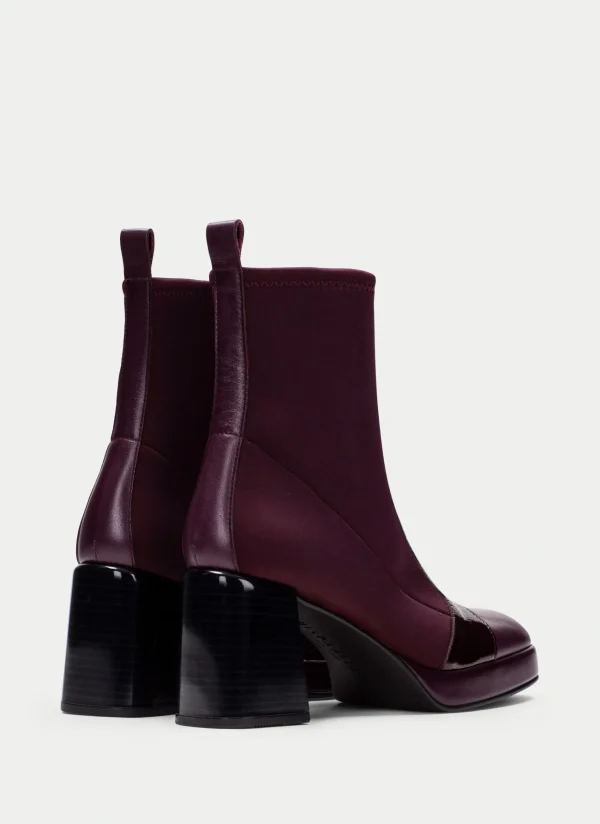 HISPANITAS Botins tokio vinho