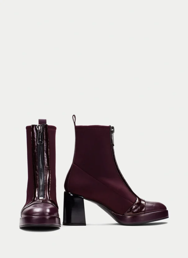 HISPANITAS Botins tokio vinho