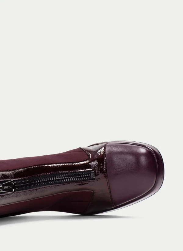HISPANITAS Botins tokio vinho