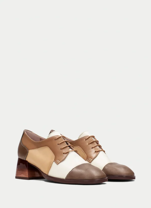 HISPANITAS Derby charlize taupe-gobi