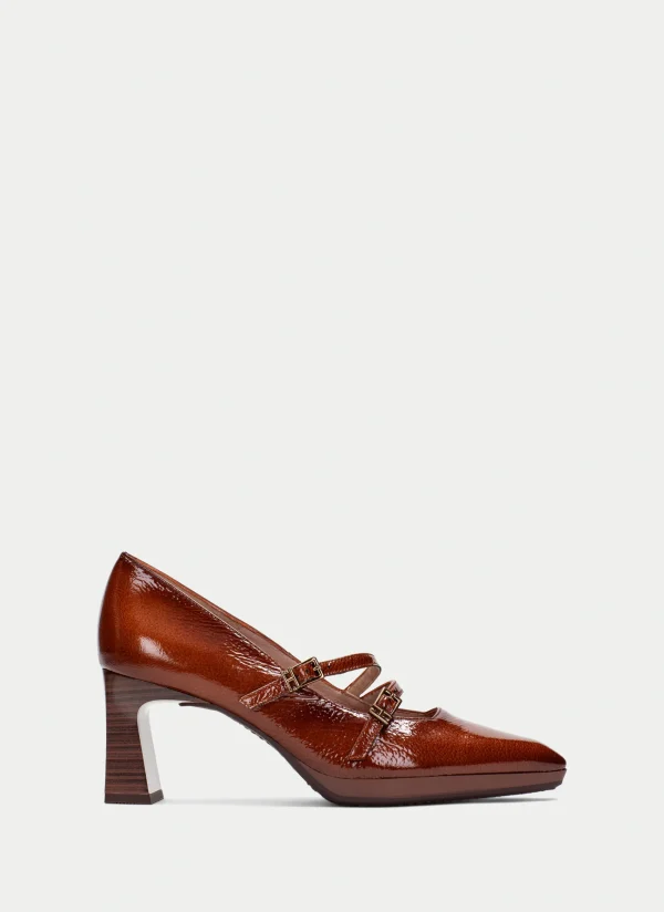 HISPANITAS Mary Jane ankara couro