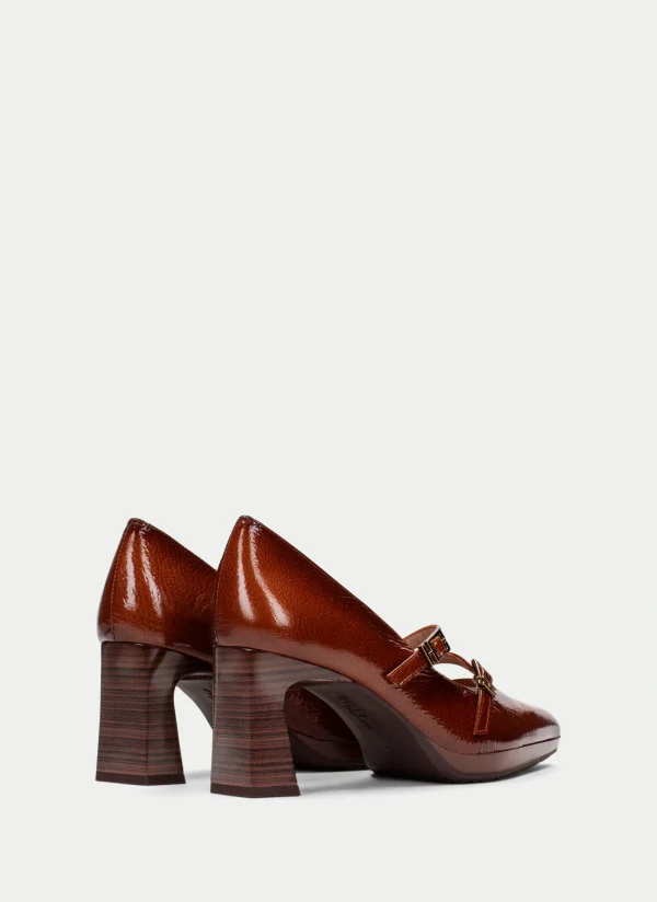 HISPANITAS Mary Jane ankara couro