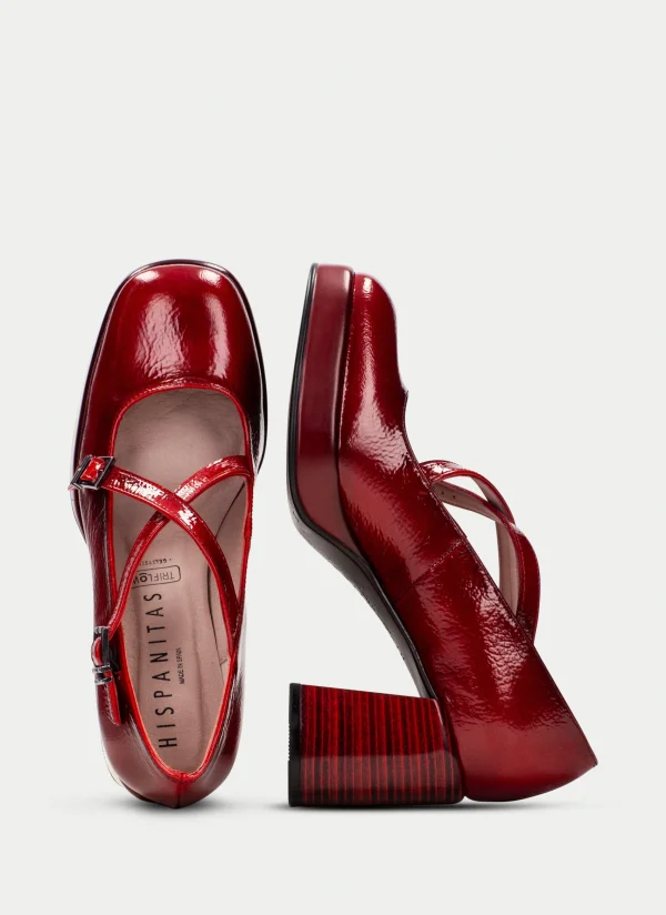 HISPANITAS Mary Jane tokio vermelho