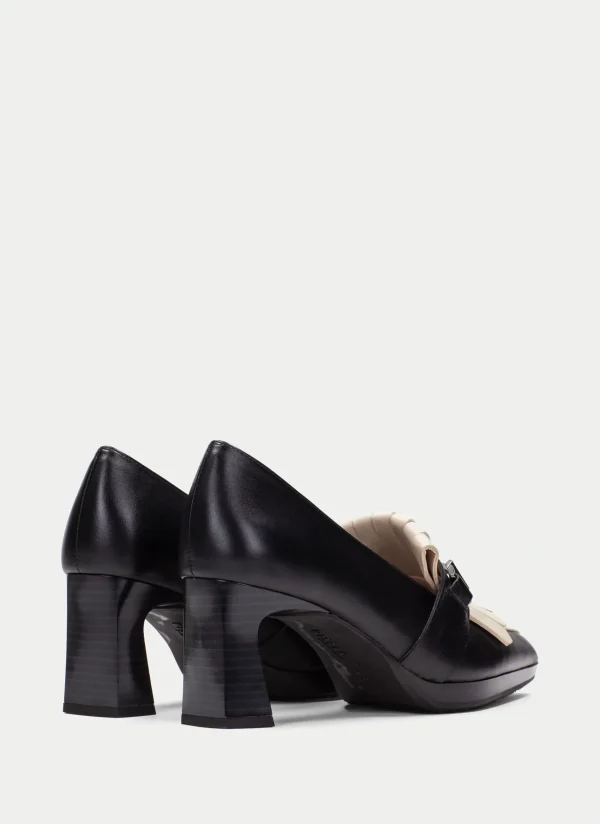 HISPANITAS Moccasins ankara preto-milk