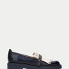 HISPANITAS Moccasins brooklyn azul-milk-forest