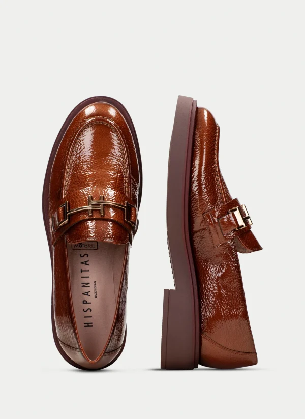 HISPANITAS Moccasins brooklyn couro
