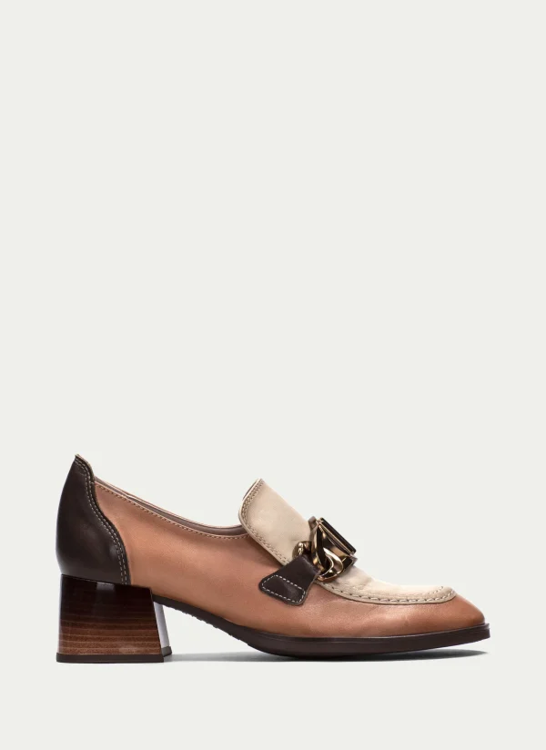 HISPANITAS Moccasins charlize apricot-marfil