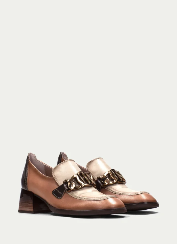 HISPANITAS Moccasins charlize apricot-marfil
