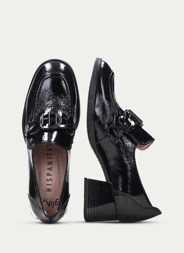 HISPANITAS Moccasins charlize preto