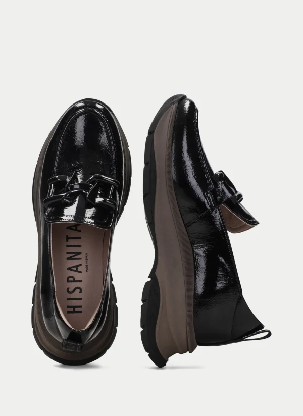 HISPANITAS Moccasins Desportivos alaska preto