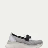 HISPANITAS Moccasins Desportivos hawai branco-preto