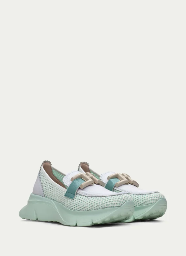 HISPANITAS Moccasins Desportivos hawai branco-aquamarine