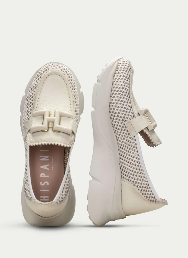 HISPANITAS Moccasins Desportivos hawai creme