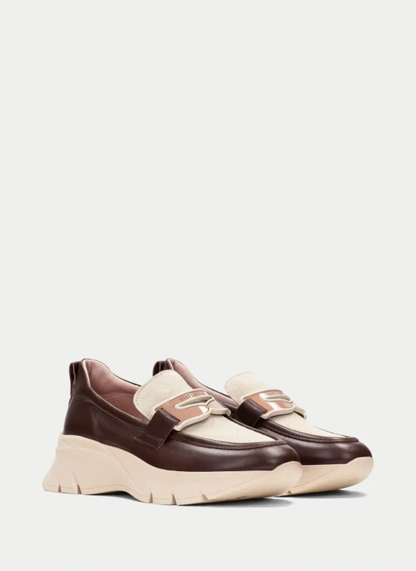 HISPANITAS Moccasins Desportivos helsinki marrom-milk