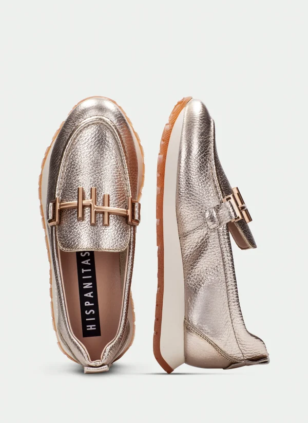 HISPANITAS Moccasins Desportivos kansas champagne