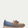 HISPANITAS Moccasins Desportivos loira pessego-azure