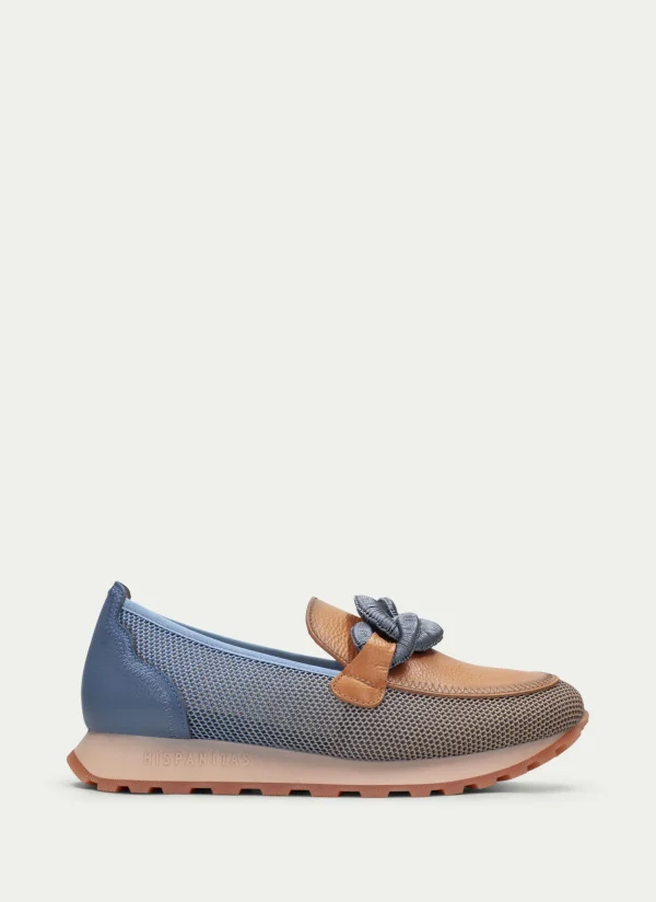 HISPANITAS Moccasins Desportivos loira pessego-azure