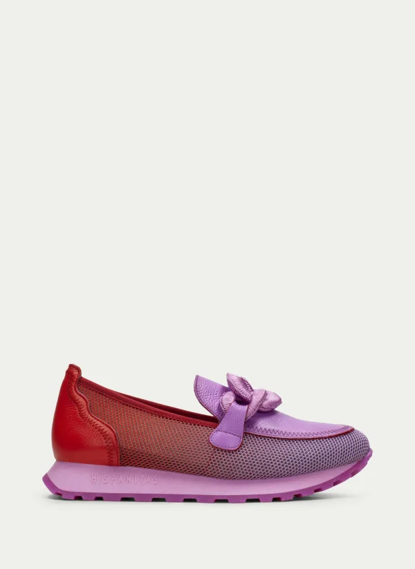 HISPANITAS Moccasins Desportivos loira violet-vermelho