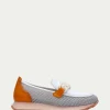 HISPANITAS Moccasins Desportivos loira branco-laranja