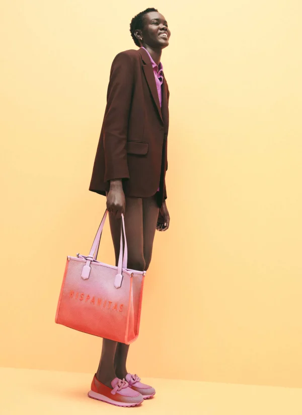 HISPANITAS Moccasins Desportivos loira violet-vermelho