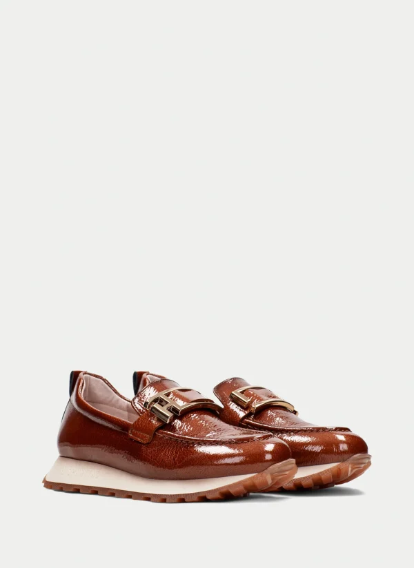 HISPANITAS Moccasins Desportivos loira couro