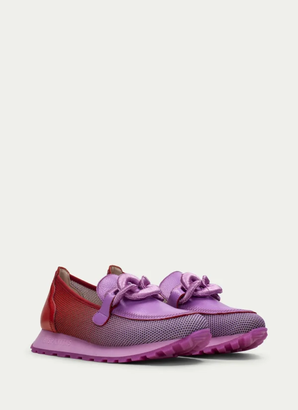HISPANITAS Moccasins Desportivos loira violet-vermelho