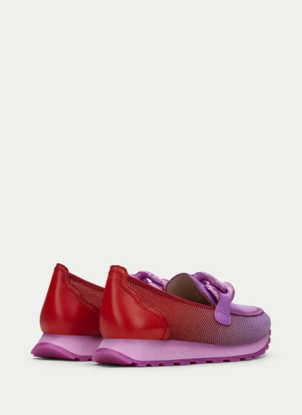 HISPANITAS Moccasins Desportivos loira violet-vermelho
