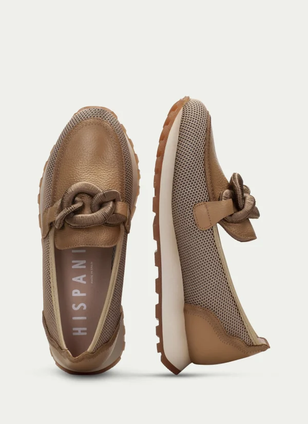 HISPANITAS Moccasins Desportivos loira desert