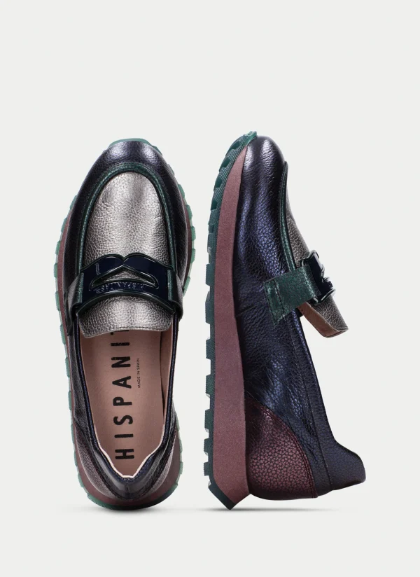 HISPANITAS Moccasins Desportivos loira multi-metal