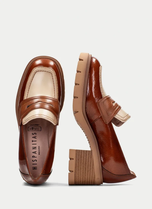 HISPANITAS Moccasins everest couro