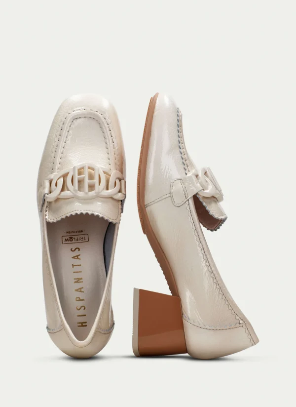 HISPANITAS Moccasins malta creme