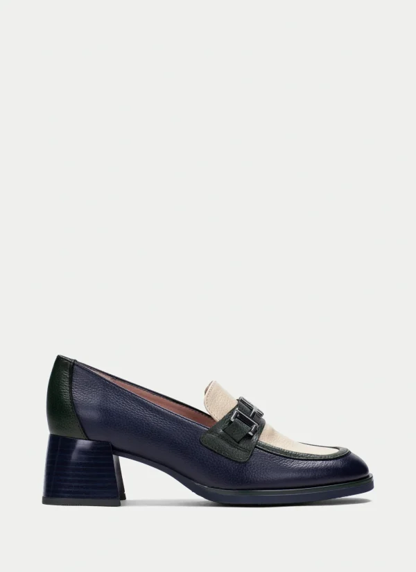 HISPANITAS Moccasins milan azul-milk-forest