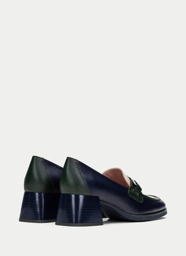 HISPANITAS Moccasins milan azul-milk-forest