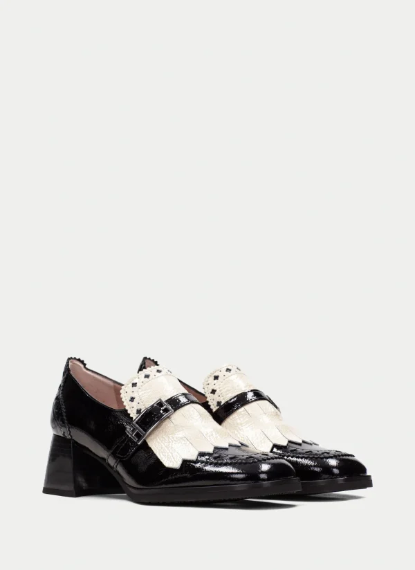 HISPANITAS Moccasins milan preto-milk