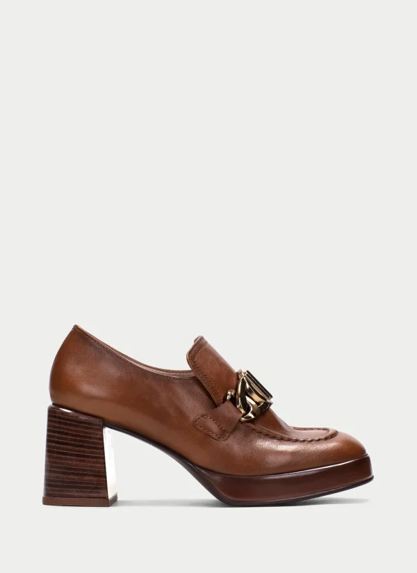 HISPANITAS Moccasins tokio couro