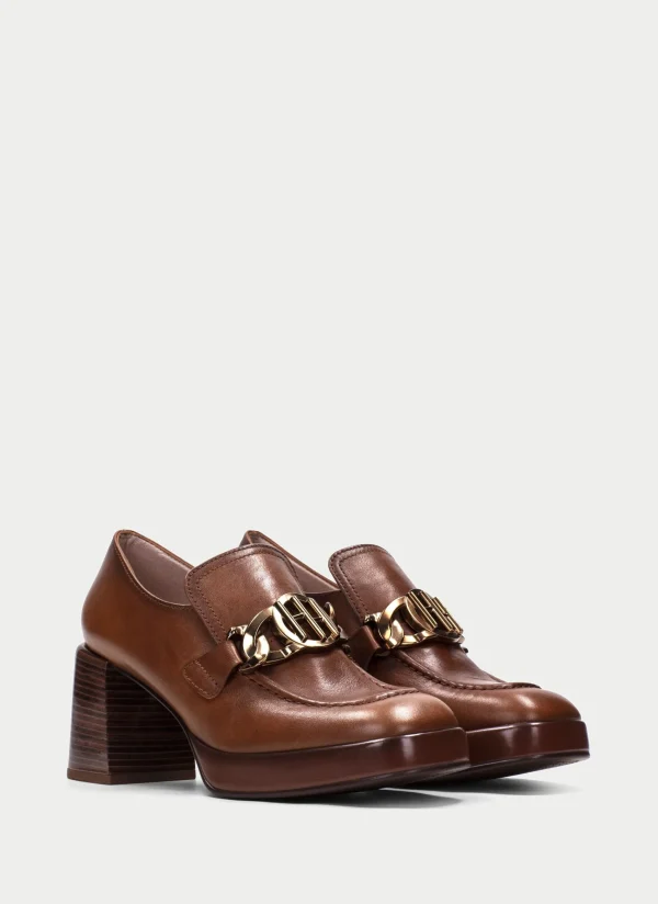 HISPANITAS Moccasins tokio couro