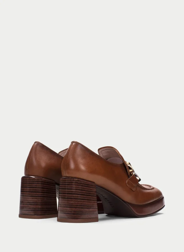 HISPANITAS Moccasins tokio couro