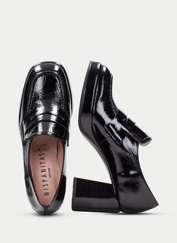 HISPANITAS Moccasins tokio preto