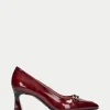 HISPANITAS Sapato de Salto dalia cherry