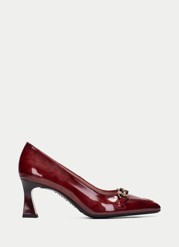 HISPANITAS Sapato de Salto dalia cherry
