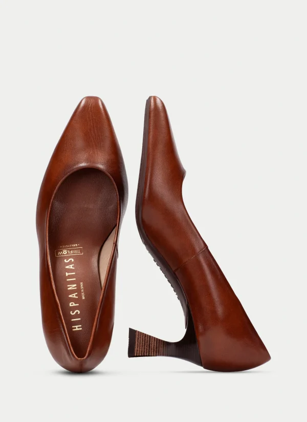 HISPANITAS Sapato de Salto dalia couro
