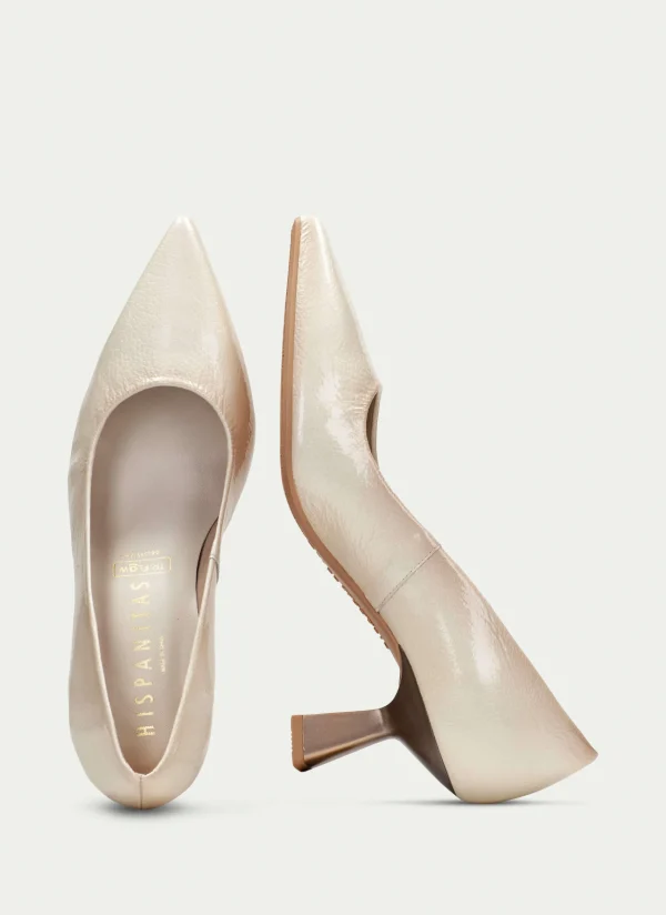 HISPANITAS Sapato de Salto nova creme