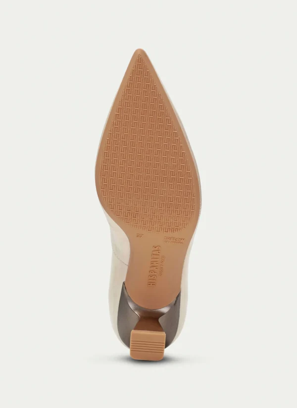HISPANITAS Sapato de Salto nova creme