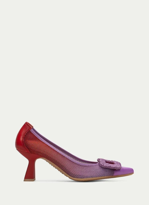 HISPANITAS Sapato de Salto nova violet-vermelho