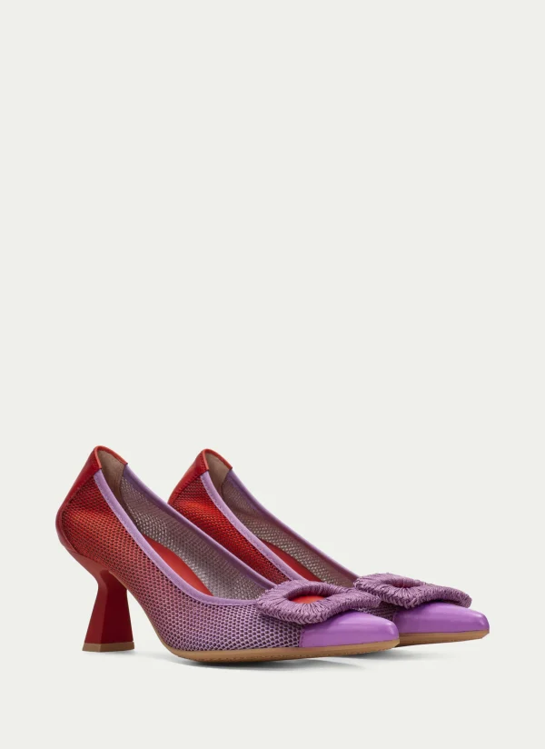 HISPANITAS Sapato de Salto nova violet-vermelho