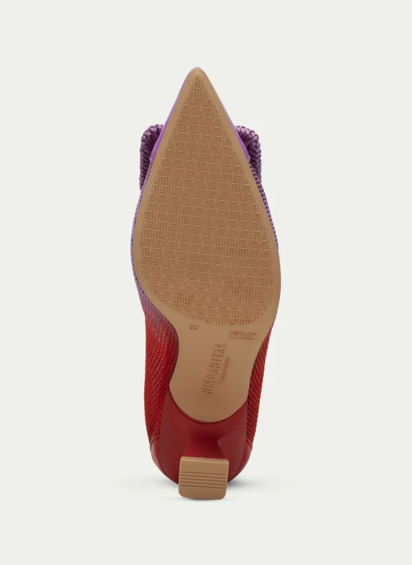 HISPANITAS Sapato de Salto nova violet-vermelho