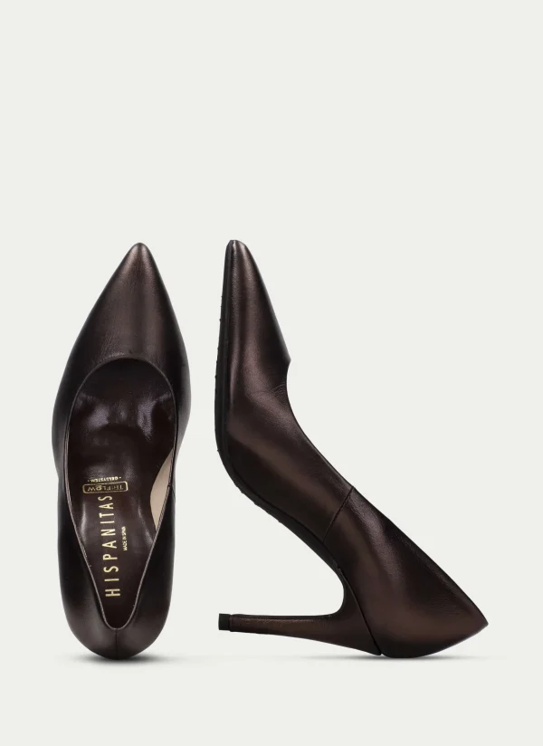 HISPANITAS Sapato de Salto samanta bronze
