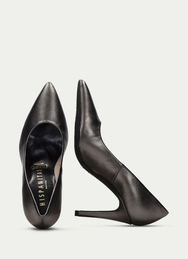 HISPANITAS Sapato de Salto samanta plomo